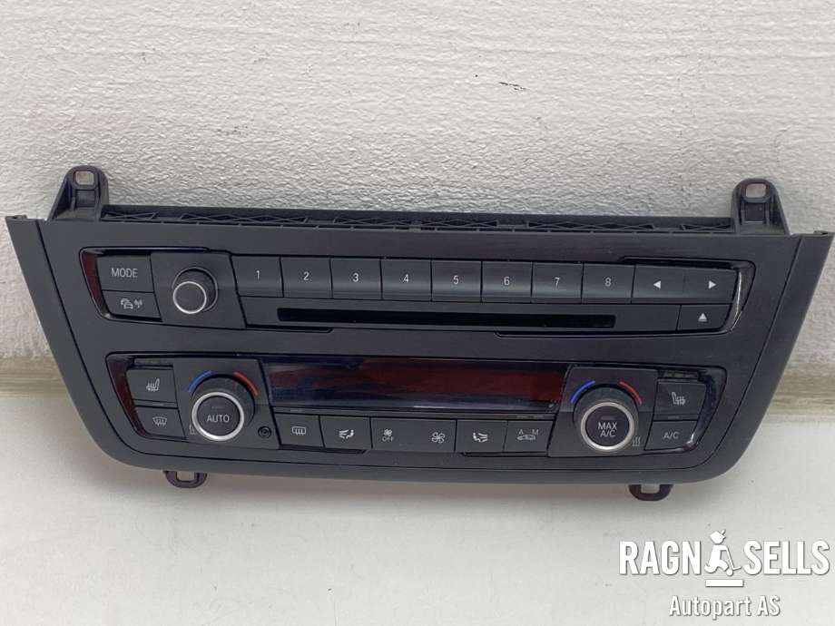 Varmeapparat betjening til BMW 3-Serie 2012-2018 (F30/F31/F34) (F30/F31/F34) (61 31 6 814 181|64 11 9 320 341|64 11 9 354 146)