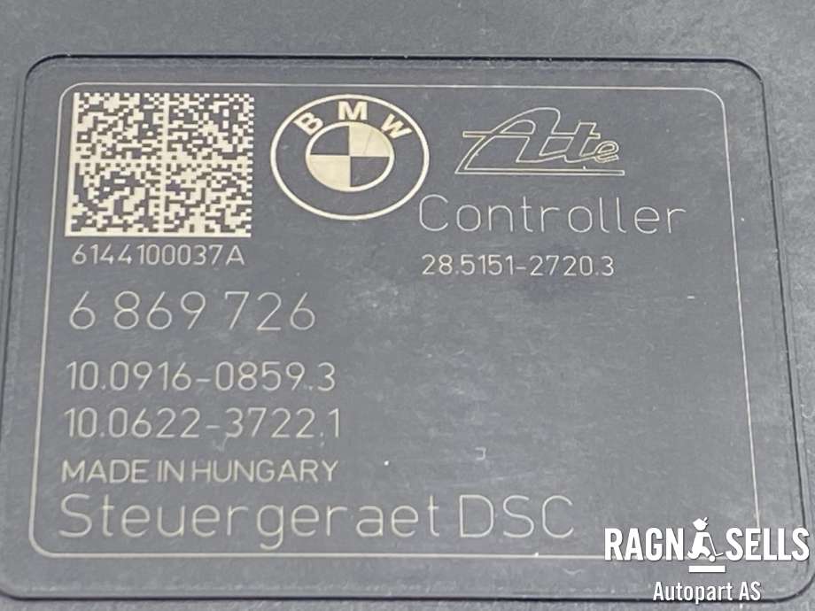 ABS sentral til BMW 3-Serie 2012-2018 (F30/F31/F34) (F30/F31/F34) (ATE|34 51 6 897 117|34 51 6 869 725|23310110|6 869 726| 6144100037A)