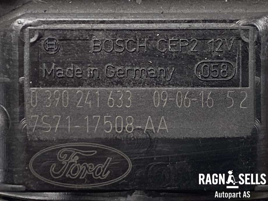 Viskermotor frontrute komplett m/overføring til Ford Mondeo 2007-2010 (Type IV, Fase 1)  (BOSCH|0 390 241 633|7S71-17508-AA|3 397 021 250| 7S71-17504-AC)