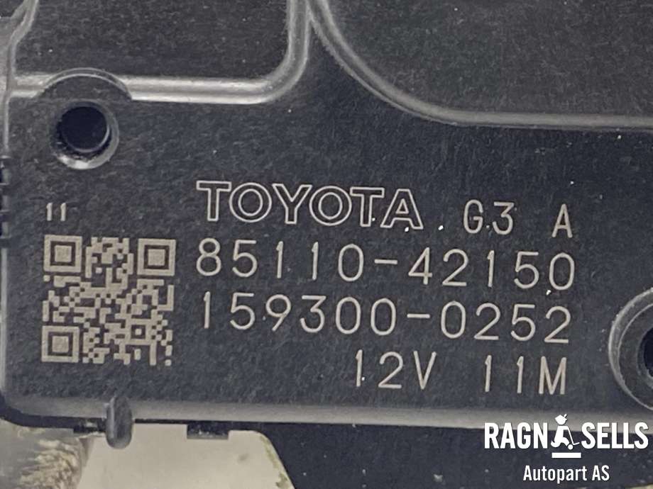 Viskermotor frontrute komplett m/overføring til Toyota RAV4 2009-2013 (Type III, Fase 2)  (85110-42150|159300-0252|)