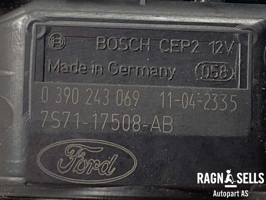 Viskermotor frontrute komplett m/overføring til Ford Mondeo 2011-2014 (Type IV, Fase 2)  (BOSCH|0 390 243 069| 3 397 021 374|7S71-17508-AB|7S71-17504-AD)