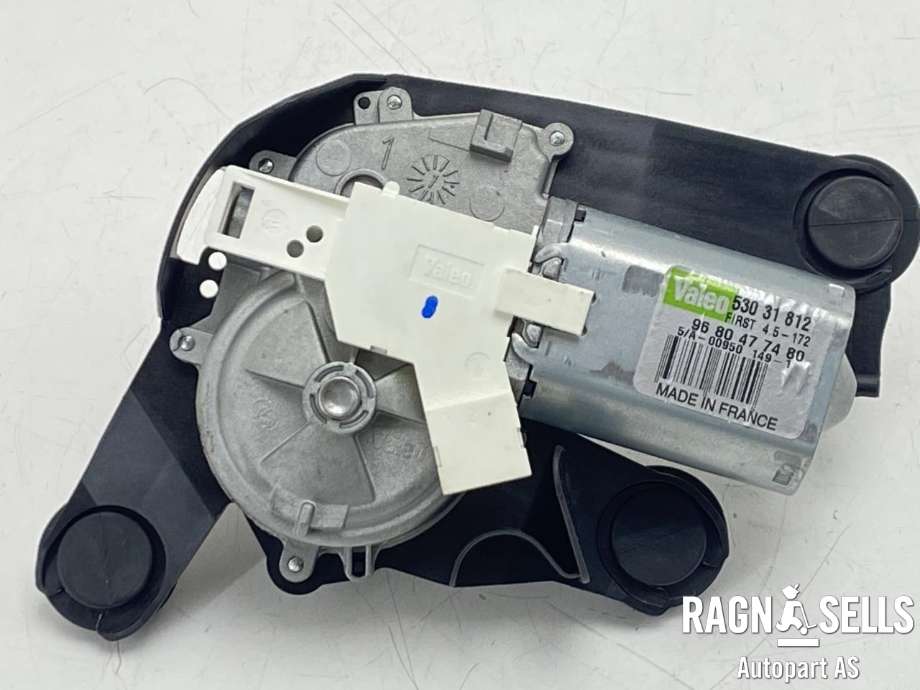 Viskermotor bakrute til Peugeot 308 2011-2013 (Type I, Fase 2)  (VALEO|530 31 812|96 80 47 74 80|)
