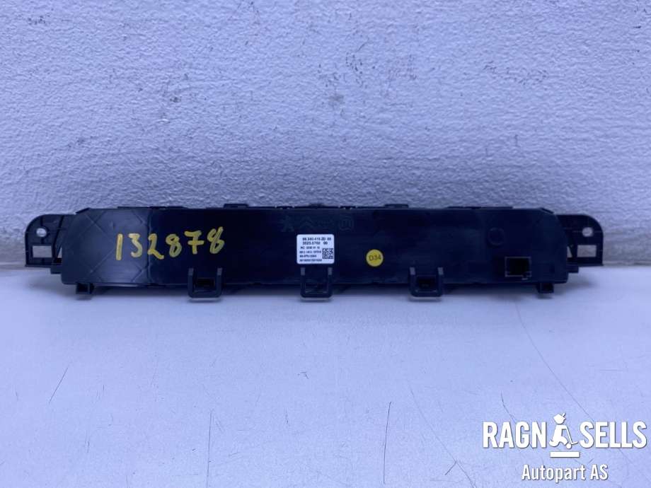 Varmeapparat betjening til Toyota Proace 2016-->> (Type II)  (98.340.419.ZD|3525 0702 00|MQ-RFTA-CEM00)