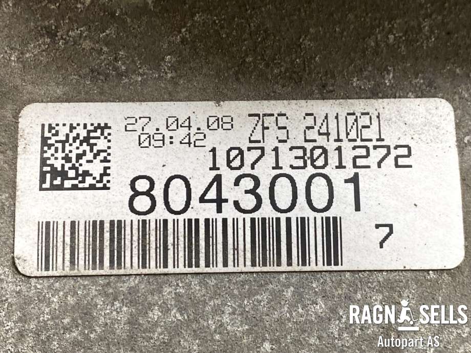 Girkasse 4WD komplett automat til BMW X3 2007-2010 (Fase 2) (E83) (E83) (24 00 7 570 231|7 570 230|GA6HP19Z)