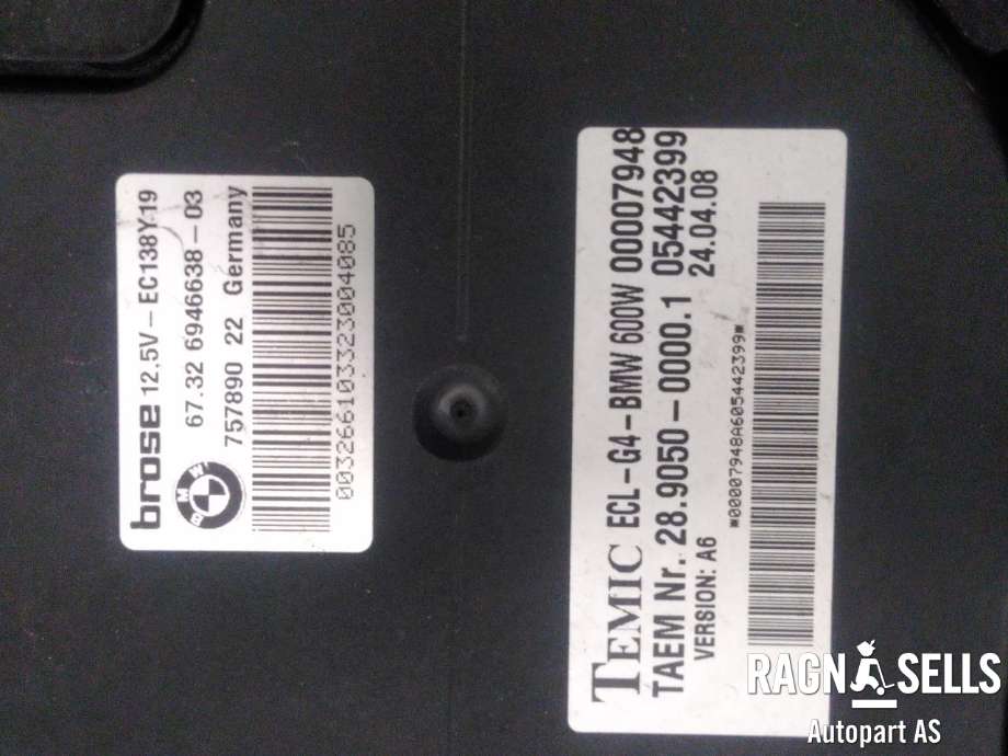Radiatorpakke til BMW X3 2007-2010 (Fase 2) (E83) (E83) (17 11 3 403 551||17 51 3 453 726|17 11 3 452 509)