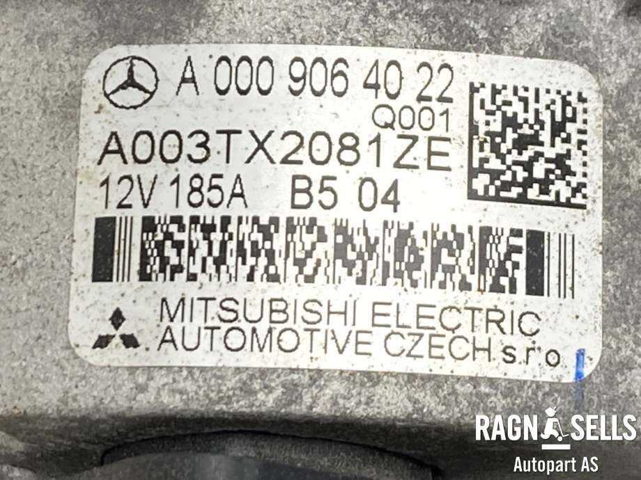 Dynamo diesel til Mercedes Vito 2014-->> (W447) (W447) (MITSUBISHI ELECTRIC|A 000 906 40 22|A003TX2081ZE|)