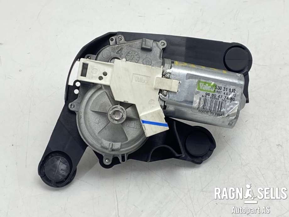 Viskermotor bakrute til Peugeot 308 2011-2013 (Type I, Fase 2)  (VALEO|530 31 812|96 80 47 74 80|)