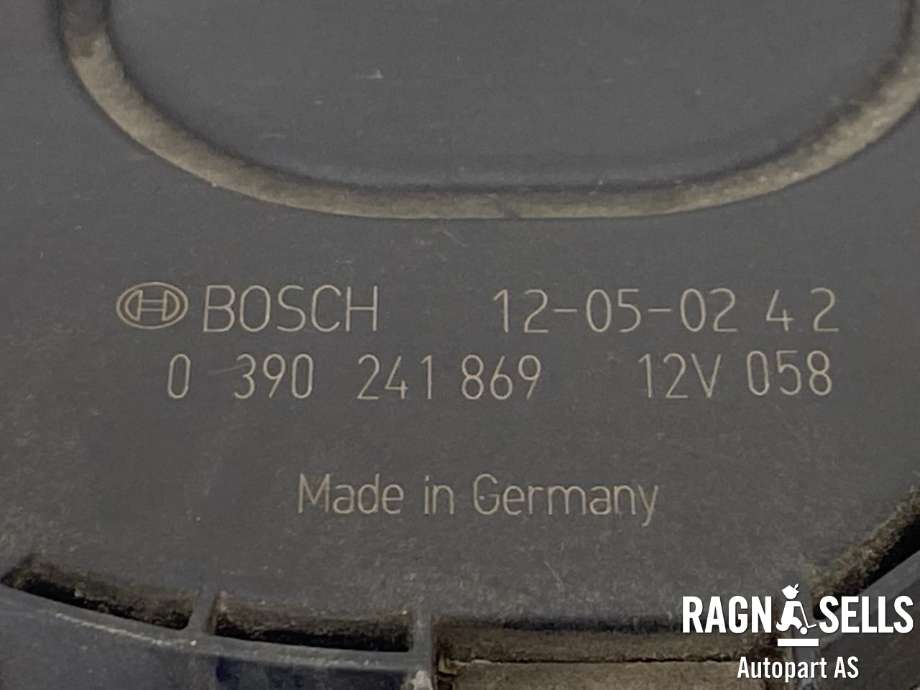 Viskermotor frontrute komplett m/overføring til Peugeot 308 2011-2013 (Type I, Fase 2)  (BOSCH|0 390 241 869|3 397 021 099|96 848 066 80)
