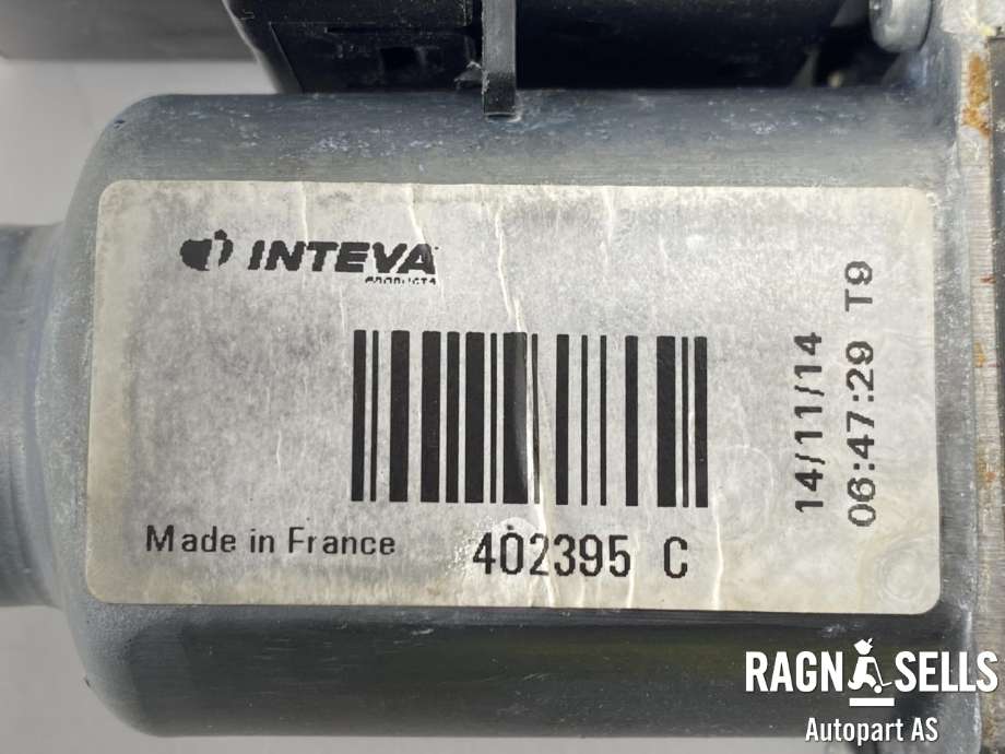 Ruteheis, kun motor, venstre bak til Kia Sportage 2010-2016 (Type III) (CONTINENTAL|834503W000||402395 C|440957 A)