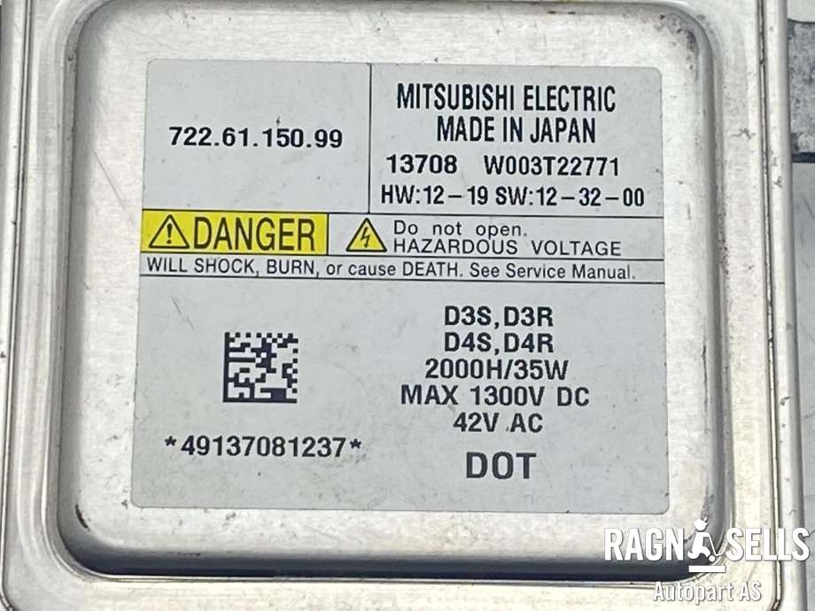 Styreenhet xenon/ballast til Volvo V40 2012-2019  (31335777|7226115099|W003T22771)