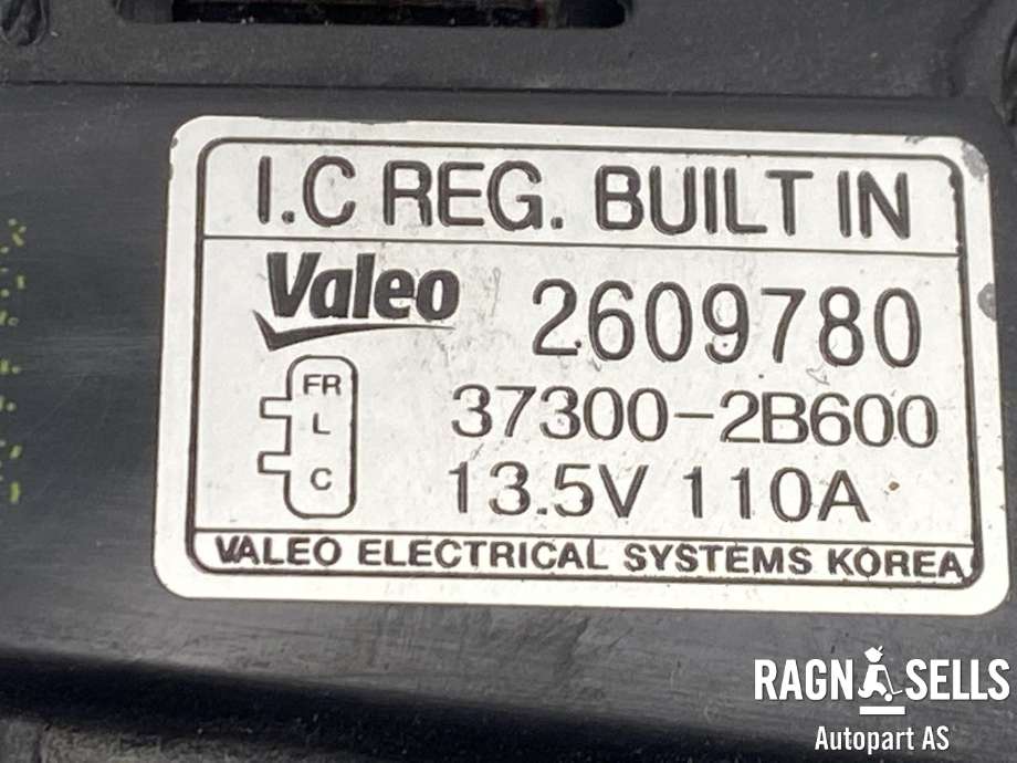 Dynamo til Kia Sportage 2010-2016 (Type III)  (VALEO|373002B600|)