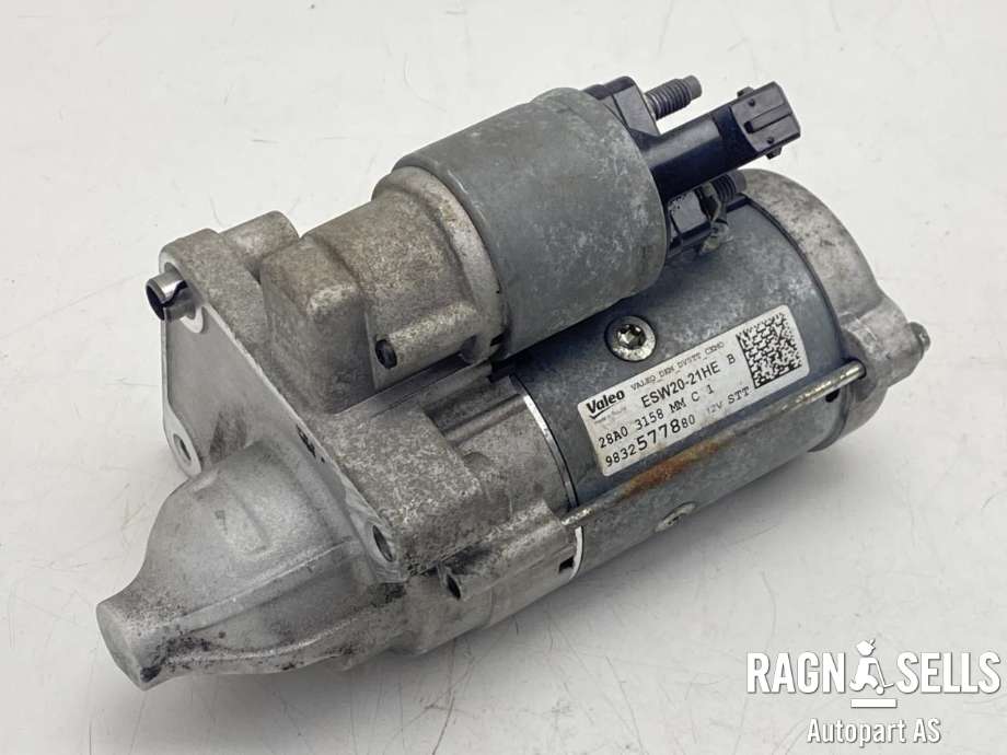 Starter diesel til Toyota Proace 2016-->> (Type II)  (VALEO|9832577880| 1665663980| 9825233080||ESW2021HE|28A03158)