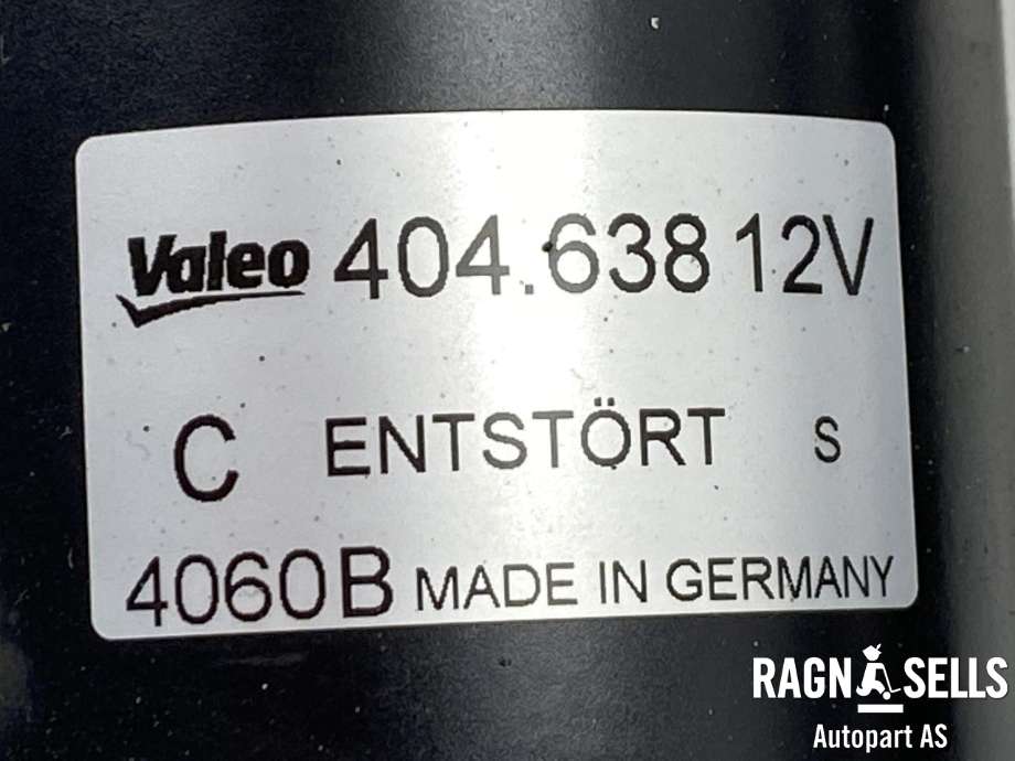 Viskermotor frontrute komplett m/overføring til Citroën C4 2004-2011 (Type I)  (VALEO|404638|)