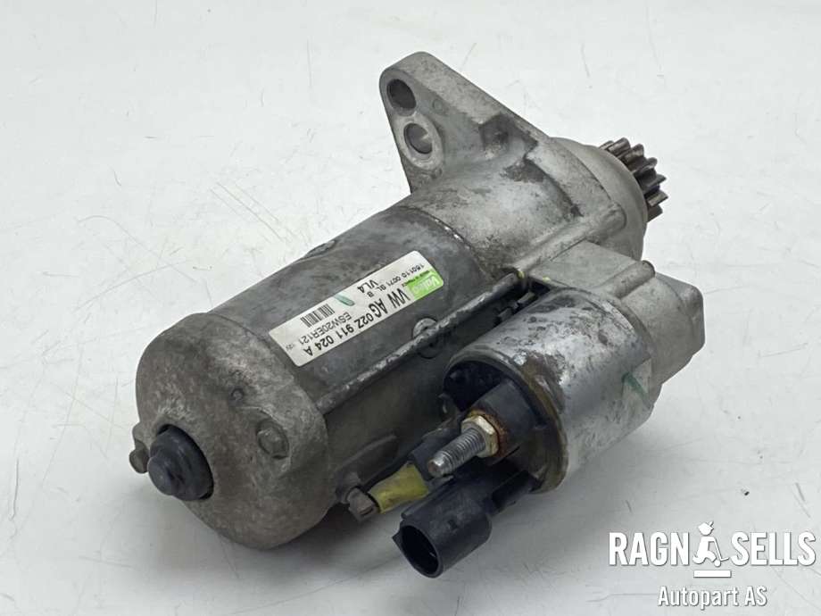 Starter diesel til Audi A3 2009-2012 (Type II, Fase 2)  (VALEO|02Z911021C|02Z911021CX|02Z911021K|02Z911021KX|02Z911024A|02Z911024AX|02Z911024B|02Z911024BX|02Z911024H|02Z911024HX|02Z911024L|02Z911024LX|ESW20ER121|)