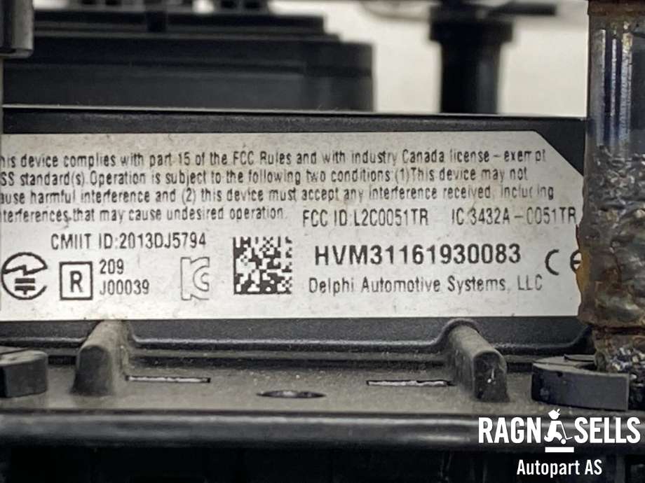 Sensor radar til Hyundai Ioniq Electric 2016-2019 (Fase 1) (MANDO|96400G7000|AS101A2700|)