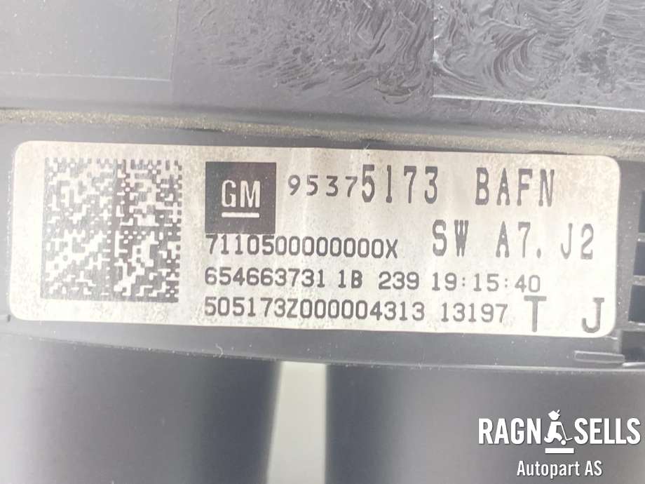Instrumentpanel til Opel Mokka 2012-2016 (Type I, Fase 1)  (95375173|)