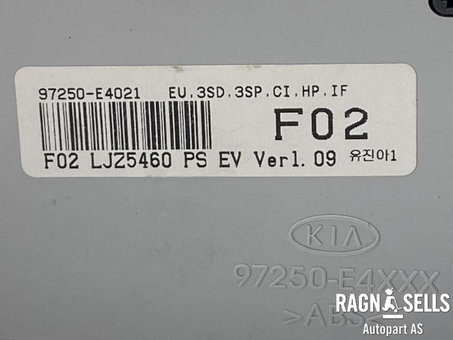 Varmeapparat betjening til Kia Soul 2014-2019 (Type II)  (97250E4021||161025|A2C92367101)