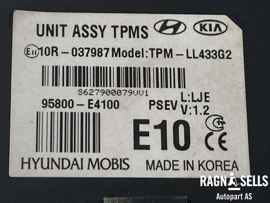 Styreenhet diverse til Kia Soul 2014-2019 (Type II)  (95800E4100|)