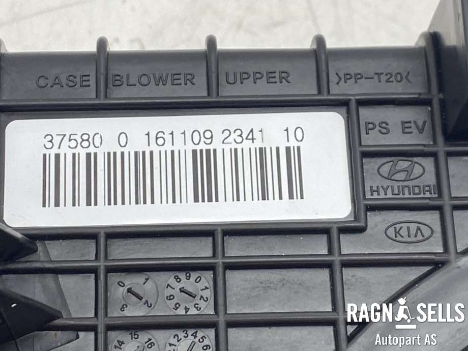 Varmeapparat motor bak til Kia Soul 2014-2019 (Type II) (37580E4000||PSEV CCW 00)