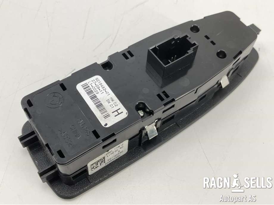 Bryter ruteheis førerdørspanel til BMW 3-Serie 2012-2018 (F30/F31/F34) (F30/F31/F34) (61 31 9 362 112|9 218 482|7 289 346)