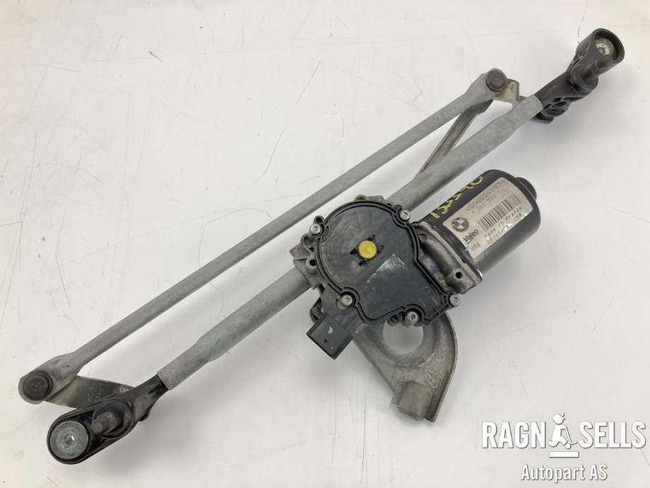 Viskermotor frontrute komplett m/overføring til BMW 3-Serie, 2012-2018 (F30/F31/F34) (F30/F31/F34) (61 61 7 260 488)