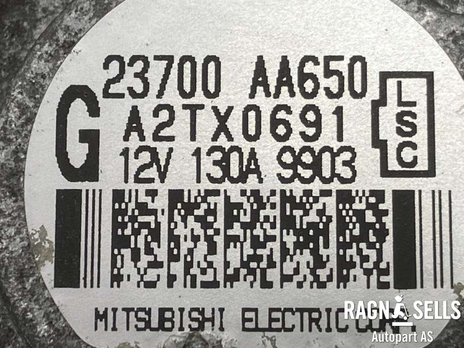 Dynamo til Subaru Outback 2009-2014 (Type IV)  (23700AA650|)