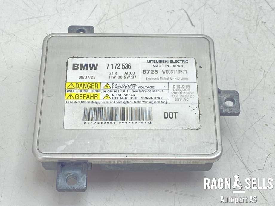 Styreenhet xenon/ballast til BMW 3-Serie 2005-2011 (E90/E91/E92/E93) (E90/E91/E92/E93) (63 11 7 318 327|)