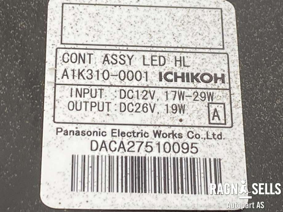 Frontlykt venstre full-LED til Nissan Leaf 2011-2017 (Type I)  (260603NA3C|A1K3100001|)