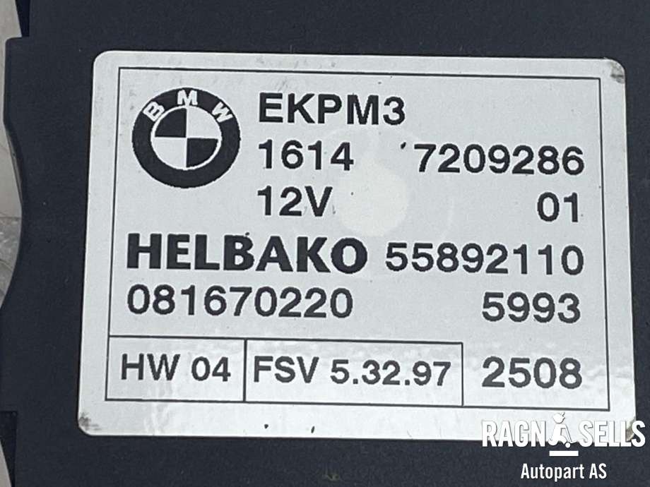 Styreenhet drivstoffpumpe til BMW 5-Serie 2003-2010 (E60/E61) (E60/E61) (HELBAKO|16 14 7 229 173|16 14 7 209 286|081670220)