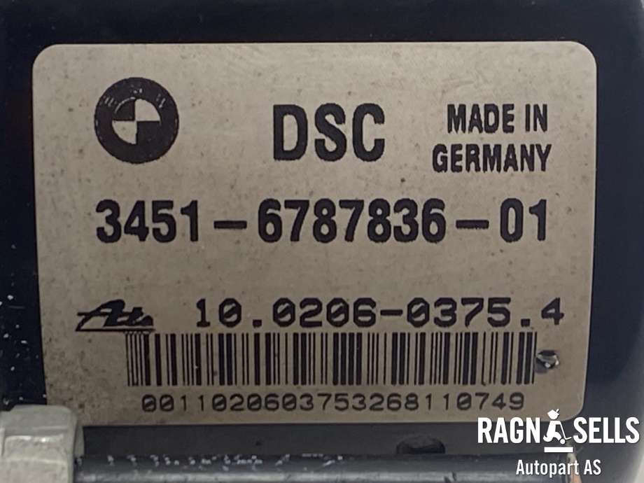 ABS sentral til BMW 3-Serie 2005-2011 (E90/E91/E92/E93) (E90/E91/E92/E93) (ATE|34 51 2 460 468|34 51 6 787 836|)