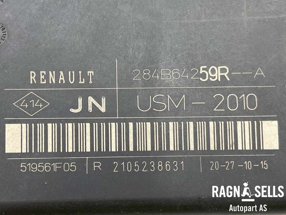 Sikringsboks til Renault Zoe 2013-2019 (Fase 1)  (284B64259R|)
