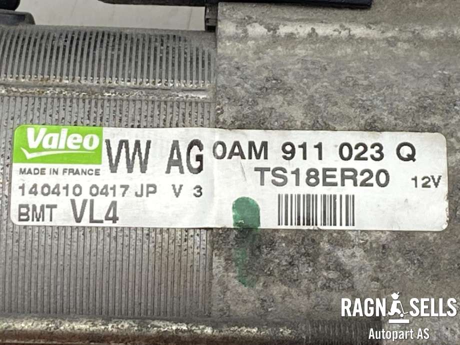 Starter diesel til VW Touran 2007-2010 (Type I, Fase 2)  (|0AM 911 023 D| 0AM 911 023 Q|0AM 911 023 DX| 0AM 911 023 QX)