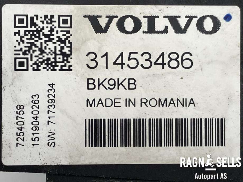 Styreenhet diverse til Volvo XC90 2015-2025 (Type II)  (31453486|31453875|)