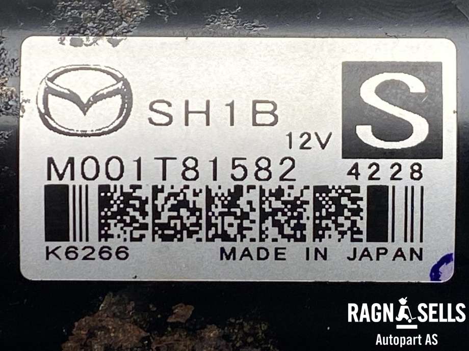 Starter diesel til Mazda 3 2013-2016 (Type III, Fase 1)  (M001T81582|SH1B-18-400|)