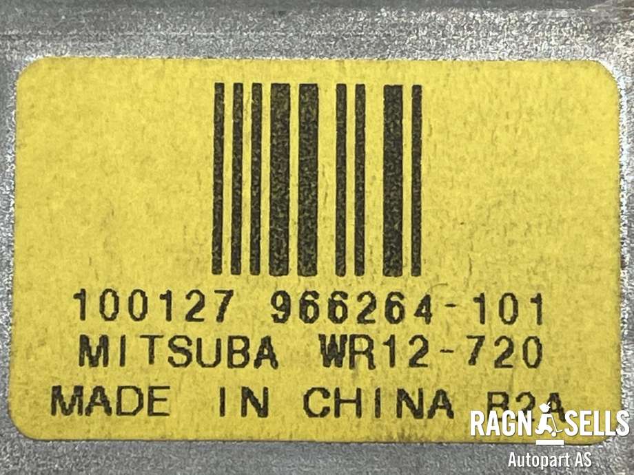 Ruteheis, kun motor, venstre bak til Volvo V70 2007-2013 (Type III, Fase 1)  (31253064|966264|)
