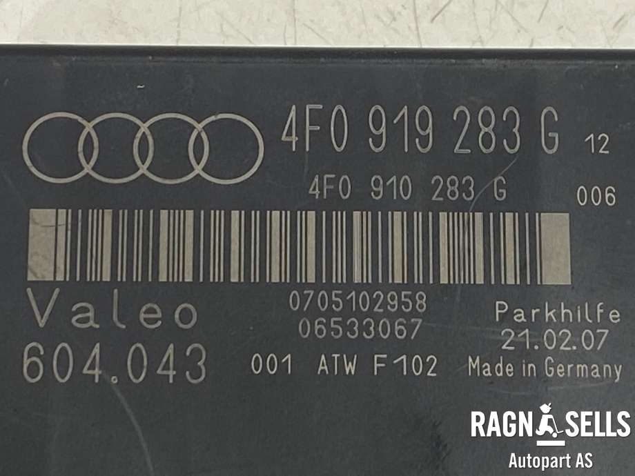 Styreenhet parkering til Audi A6, Allroad 2006-2008 (Type II, Fase 1) (C6) (C6) (4F0 910 283 P|)