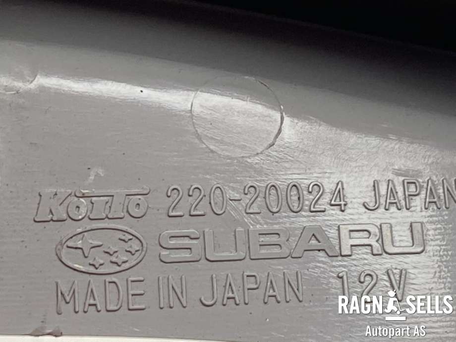 Baklykt venstre ytre til Subaru Impreza 2008-2012 (Type III)  (KOITO|22020024|)