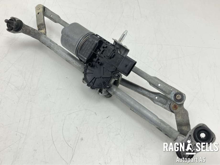 Viskermotor frontrute komplett m/overføring til VW Polo 2009-2014 (Type V, Fase 1)  (6R1 955 023 B|6R1 955 023 C|6R1955119A)