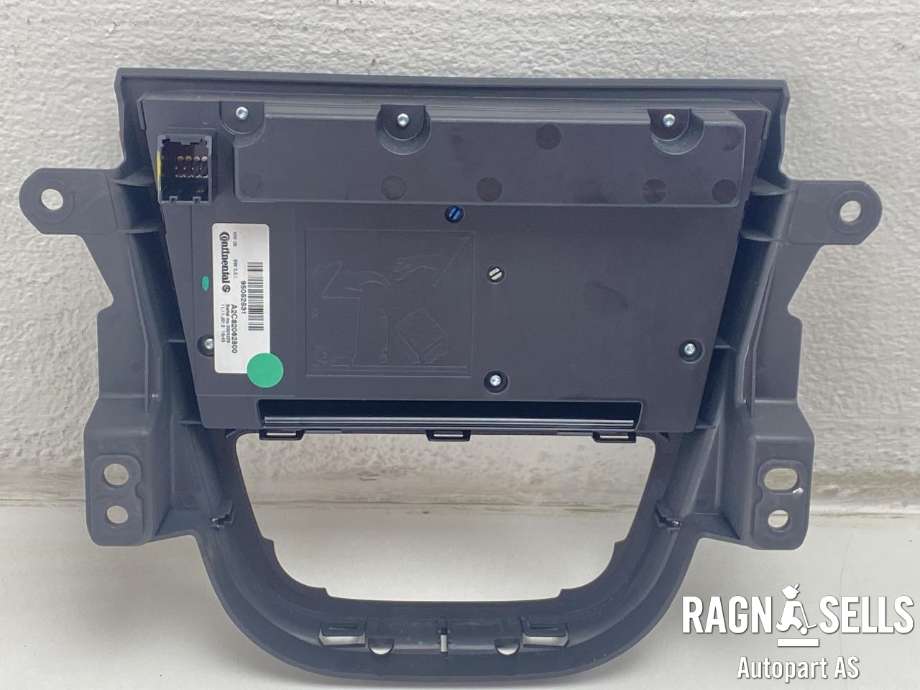 Bilstereo betjeningspanel til Opel Mokka 2012-2016 (Type I, Fase 1)  (1781218|95052531|95383985)