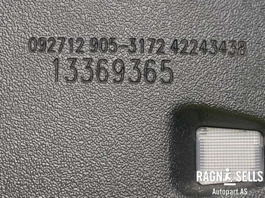 Speil innvendig til Opel Mokka 2012-2016 (Type I, Fase 1)  (13369365|95157887|13503204)