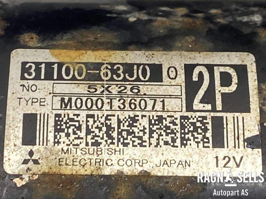 Starter til Suzuki Swift 2005-2010  (3110063J0|M000T36071|)