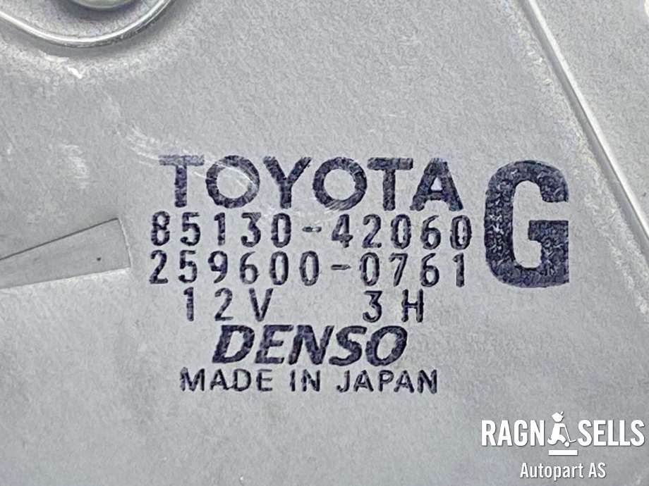 Viskermotor bakrute til Toyota RAV4 2006-2009 (Type III, Fase 1)  (8513042060|)
