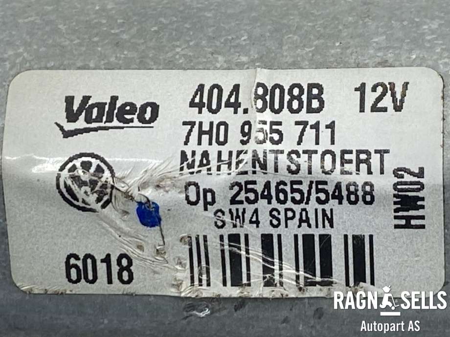 Viskermotor bakrute til VW Transporter / Caravelle 2003-2009 (Fase 1) (T5) (T5) (7H0 955 711|7LA 955 711 A|)