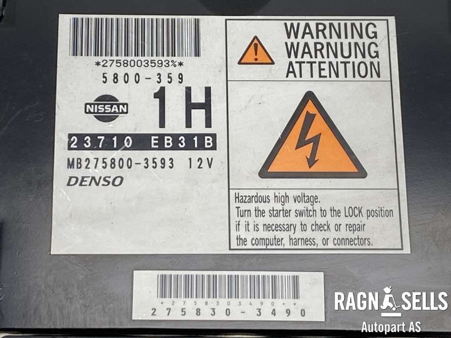 Styreenhet motor til Nissan Pathfinder 2005-2010 (Fase 1) (R51) (R51) (DENSO|23710EB31B|MB2758003593|2758303490)