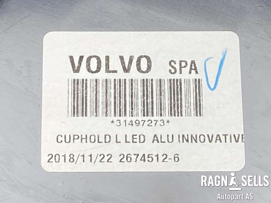 Dashbord koppholder til Volvo XC90 2015-2025 (Type II)  (31377368|31497273|31377456| 2651176)