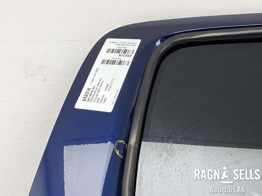 Dør høyre bak til Toyota Hilux 2006-2011  (670030K060|)
