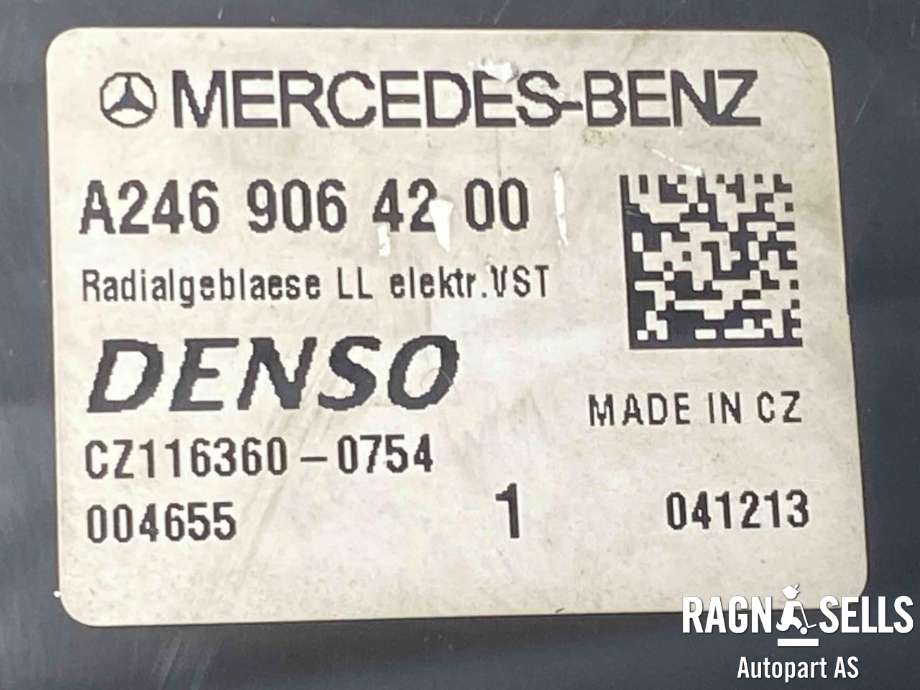 Varmeapparat motor til Mercedes CLA 2013-2019 (C117) (C117) (|A2469064200)