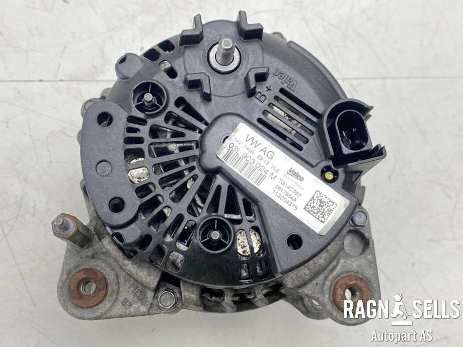 Dynamo diesel til VW Touran 2010-2015 (Type I, Fase 3)  (VALEO|03L903024M|03L 903 023|TG14C057| 2617854A| 113054375)