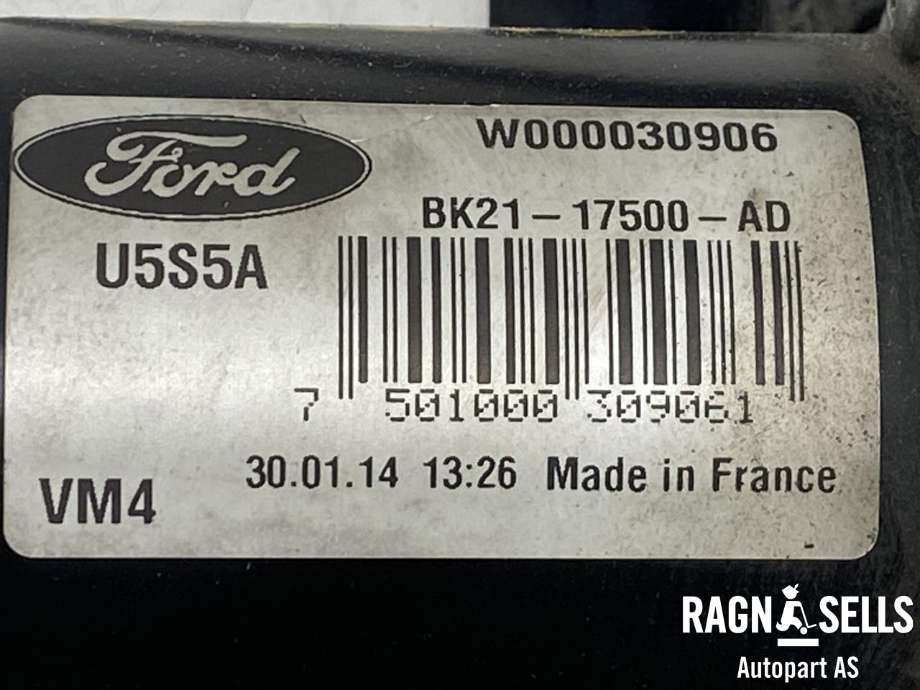 Viskermotor foran høyre til Ford Transit Custom 2013-2023 (Type I)  (VALEO|BK2117500AD|)
