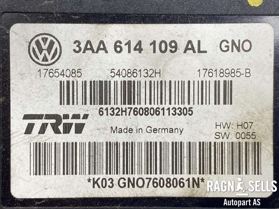 ABS sentral til VW Passat 2011-2015 (B7) (B7) (3AA614109AL|3AA614109BR|)